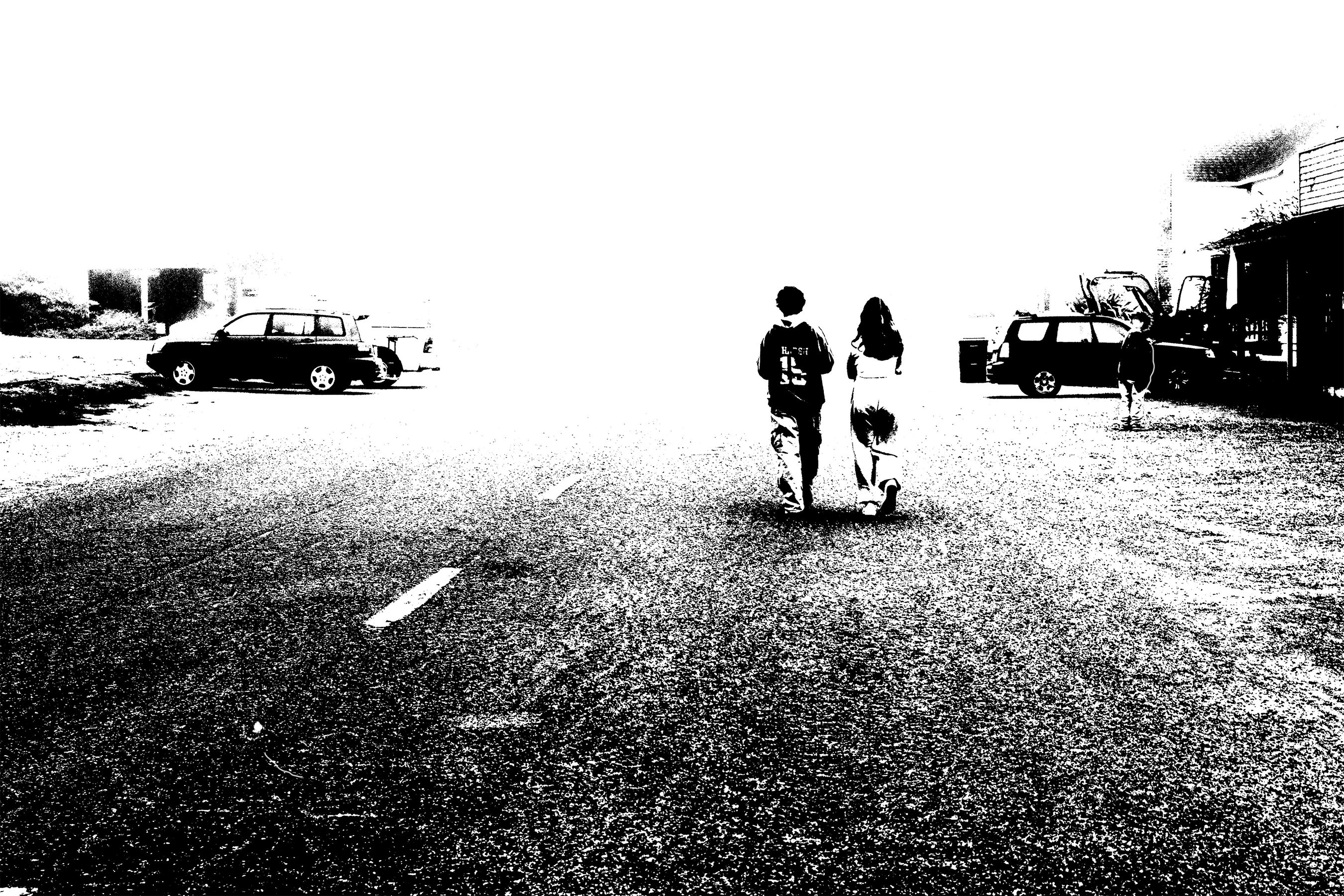 walking into nothing